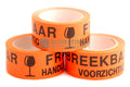 Tape 50mmx66mtr breekbaar tekst Variatie