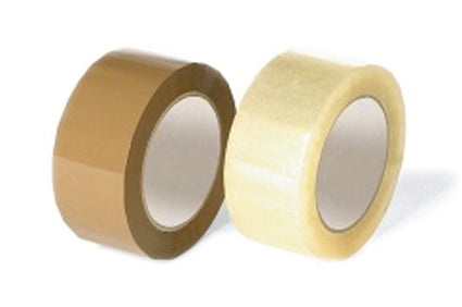 Tape 48mmx66mtr G-label PVC Bruin