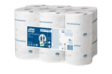 Toiletpapier 2-laag Tiss.SmartOne Mini 472193
