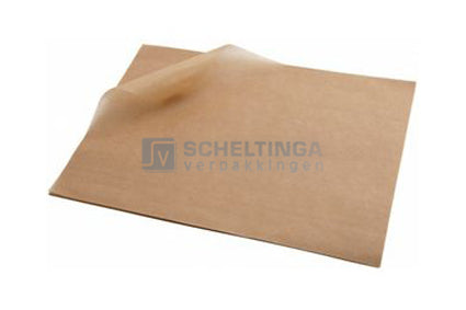 Vel vetvrij greaseproof Ongebleekt 32x38cm