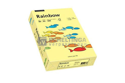 A4 80gr 1977 -Yellow 12 Geel Papier