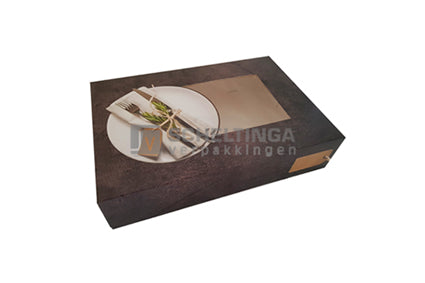Cateringdoos 36x25x8cm Greystone