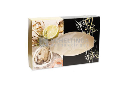 Cateringdoos 36x25x8cm Parelmoer