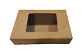 Cateringdoos 46x31x8cm Eco Kraft Bruin
