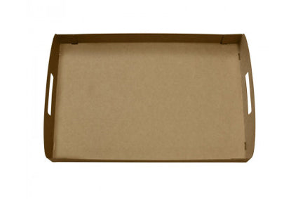 Draagtray voor Cateringdoos 46cm Kraft Bruin
