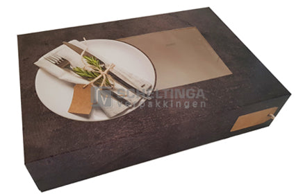 Cateringdoos 55x37x8cm Greystone