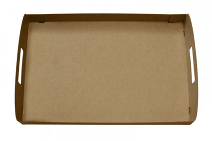 Draagtray voor Cateringdoos 55cm Kraft Bruin