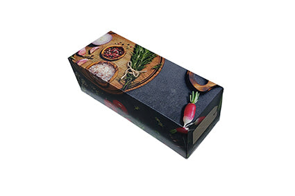Rolladedoos 25x10x9cm zonder venster Amber