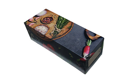 Rolladedoos 30x12x10cm Zonder venster Amber