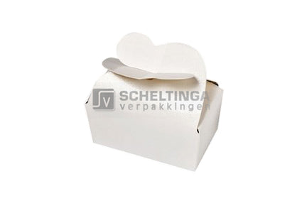 Bonbondoos Ballotin 250gr Wit