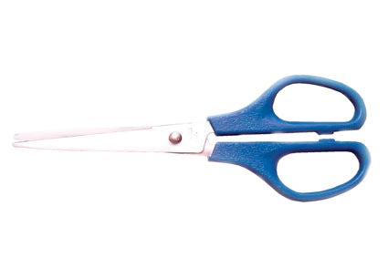 Schaar Inox 16cm Blauw