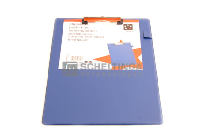 Klembord A4 enkel Blauw