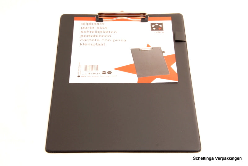 Klembord A4 enkel 60225 Zwart