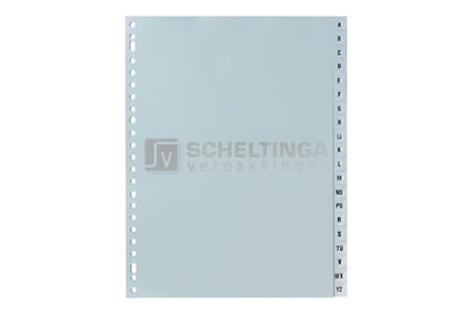Tabblad A-Z A4 23-ring 5-Star 911573 Grijs