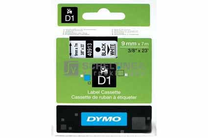 Dymo D1 tape 9mmx7mtr 40913 Variatie