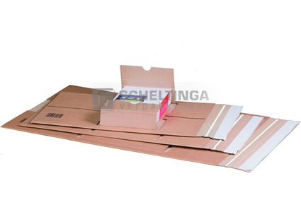 Wikkelverpakking 455x325-80 A3 Bruin