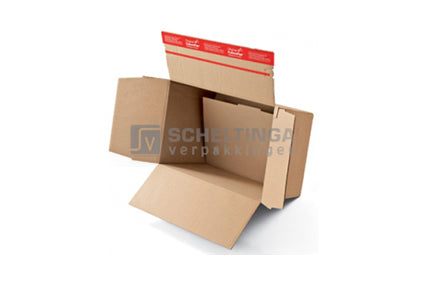 Packbox M+ A4+ 310x230x160mm Bruin
