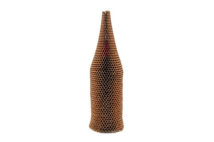 Honingraat sleeve voor fles 10mmx380mm