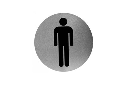 Mediclinics Pictogram man RVS