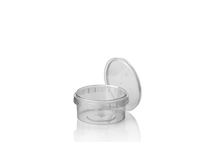 Cup+deksel TE 69mm 80ml Transparant PP