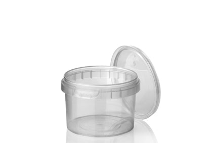 Cup+deksel TE 95mm 280ml Transparant PP