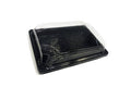 Fancytray incl. Deksel 160x90x20mm Zwart