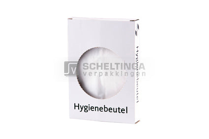 Hygiene-verbandzak per 30st All Care 70x250mm Wit