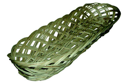 Stokbroodmand 38x13x6cm Wit