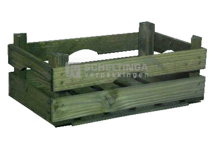 Veilingkist oud 29x15x10cm Hout