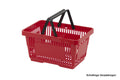Winkelmand BIG met 2 handgrepen 28ltr Rood
