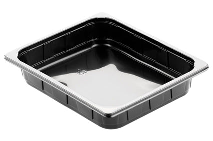 Gastro schaal 0.5 325x265x60mm Zwart PP