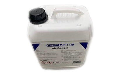 Alcoholgel desinfect 5 ltr Jerrycan G-Label