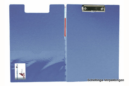 Klembord A4 dubbel 421001 Blauw