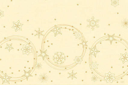 Placemat 30x40cm Star Shine Cream Duni Papier