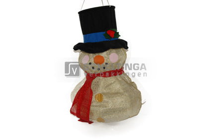 Sneeuwman hangdeco 50cm