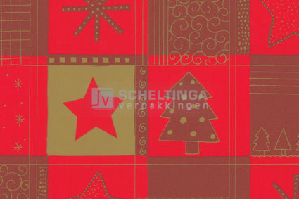 Kerstpapier 30cm 90141