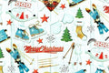 Kerstpapier 50cm 6055