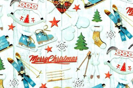 Kerstpapier 50cm 6055