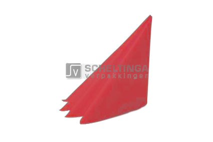 Servet 40x40cm Rood Airlaid